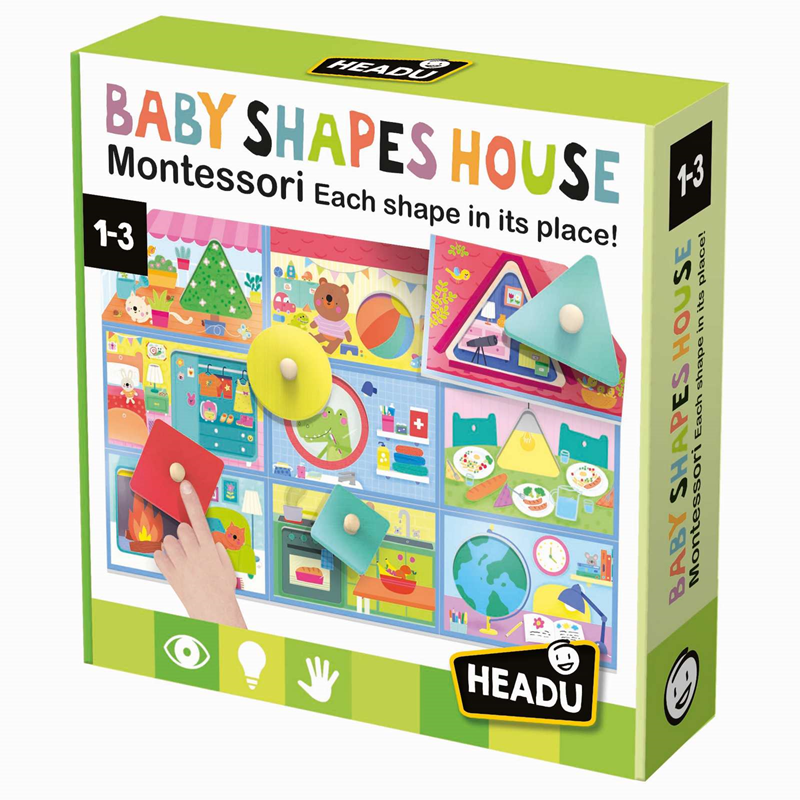 Headu Baby Montessori // Shapes House