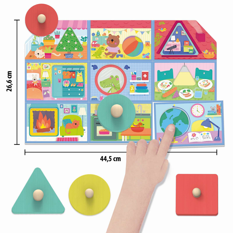 Headu Baby Montessori // Shapes House