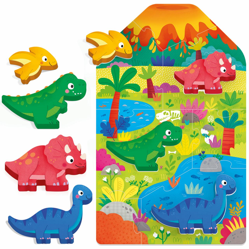 Headu Montessori Puzzle // Dinozorlar