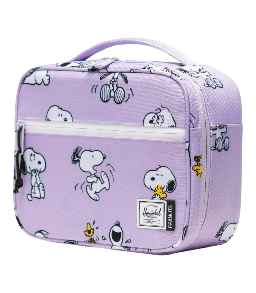 Herschel X Peanuts Pop Quiz Termal &Ccedil;anta // Snoopy and Woodstock Pastel Lilac