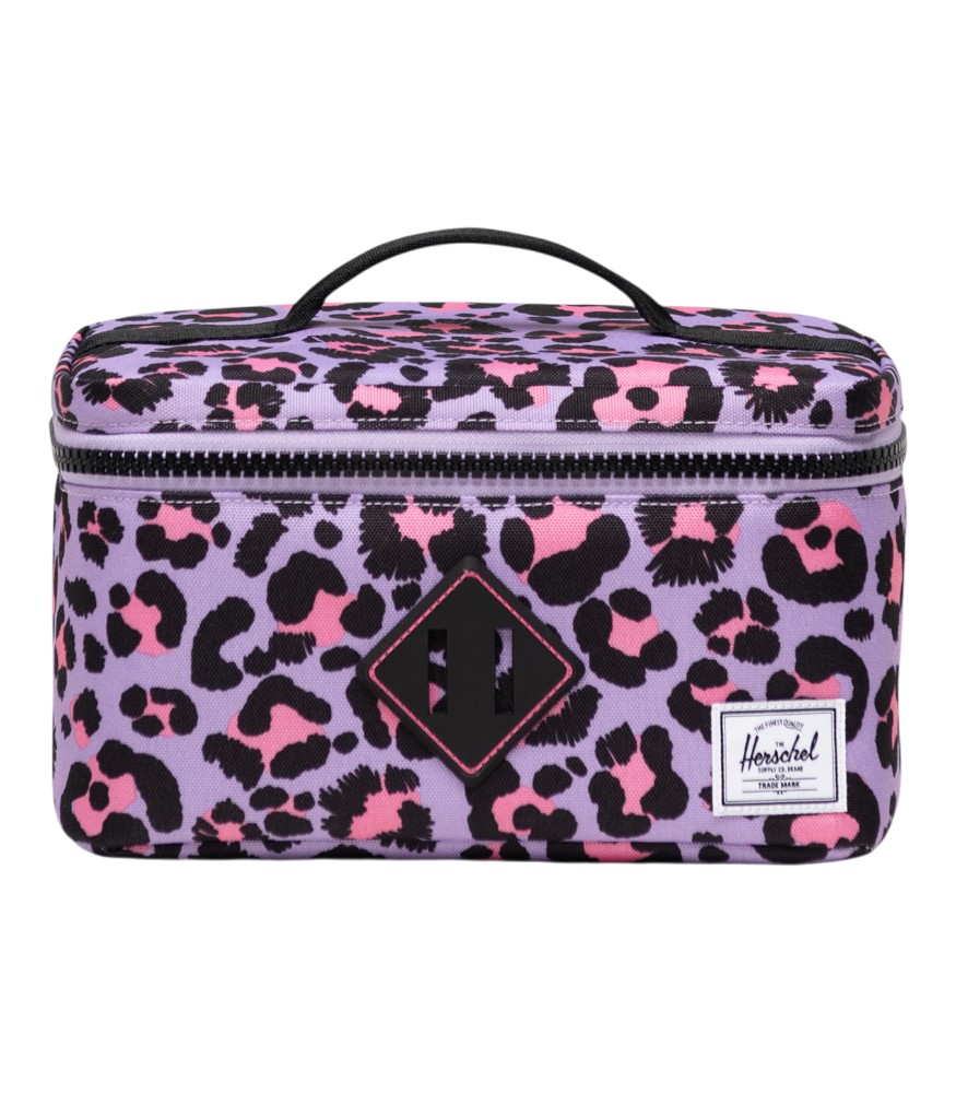 Herschel Heritage Beslenme &Ccedil;antası // Lila - Pembe Leopar