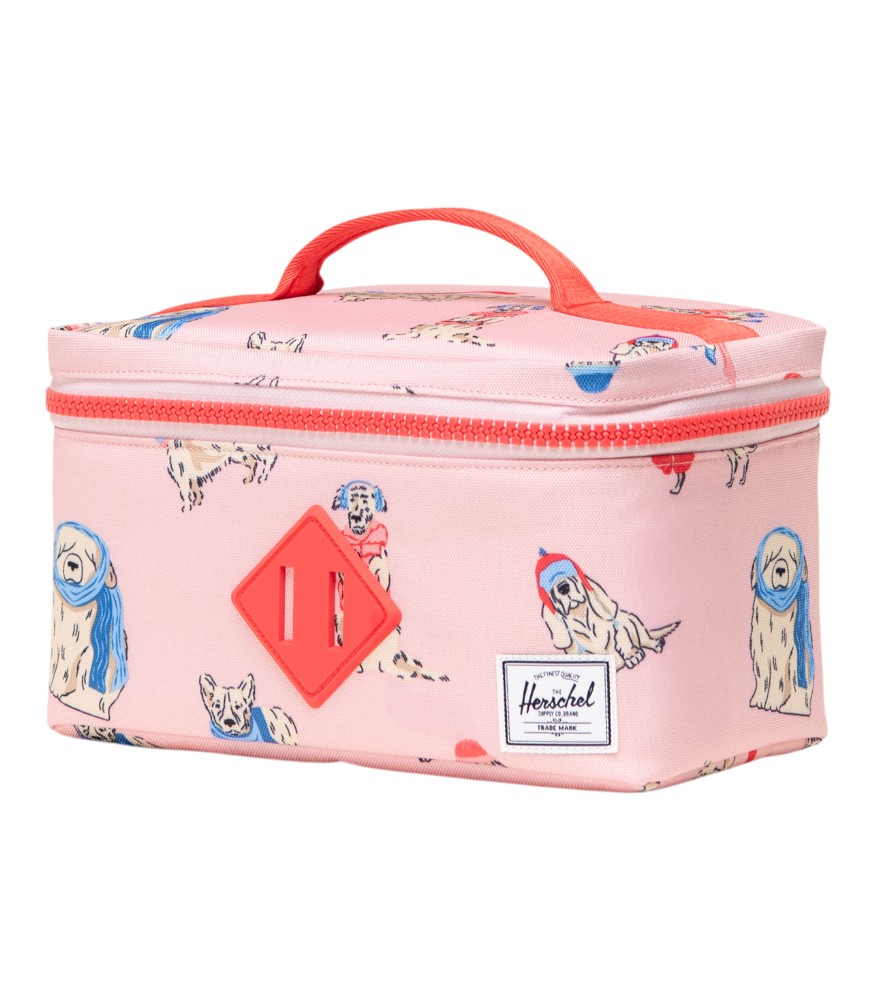 Herschel Heritage Beslenme &Ccedil;antası // K&ouml;pek Desenli - Pembe