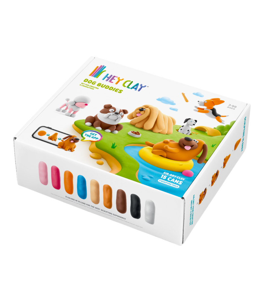 Hey Clay Hava ile Kuruyan Kil (15'li Kutu) // Can Dostlar