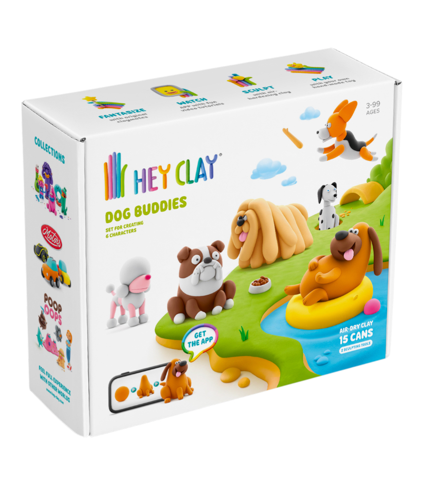 Hey Clay Hava ile Kuruyan Kil (15'li Kutu) // Can Dostlar