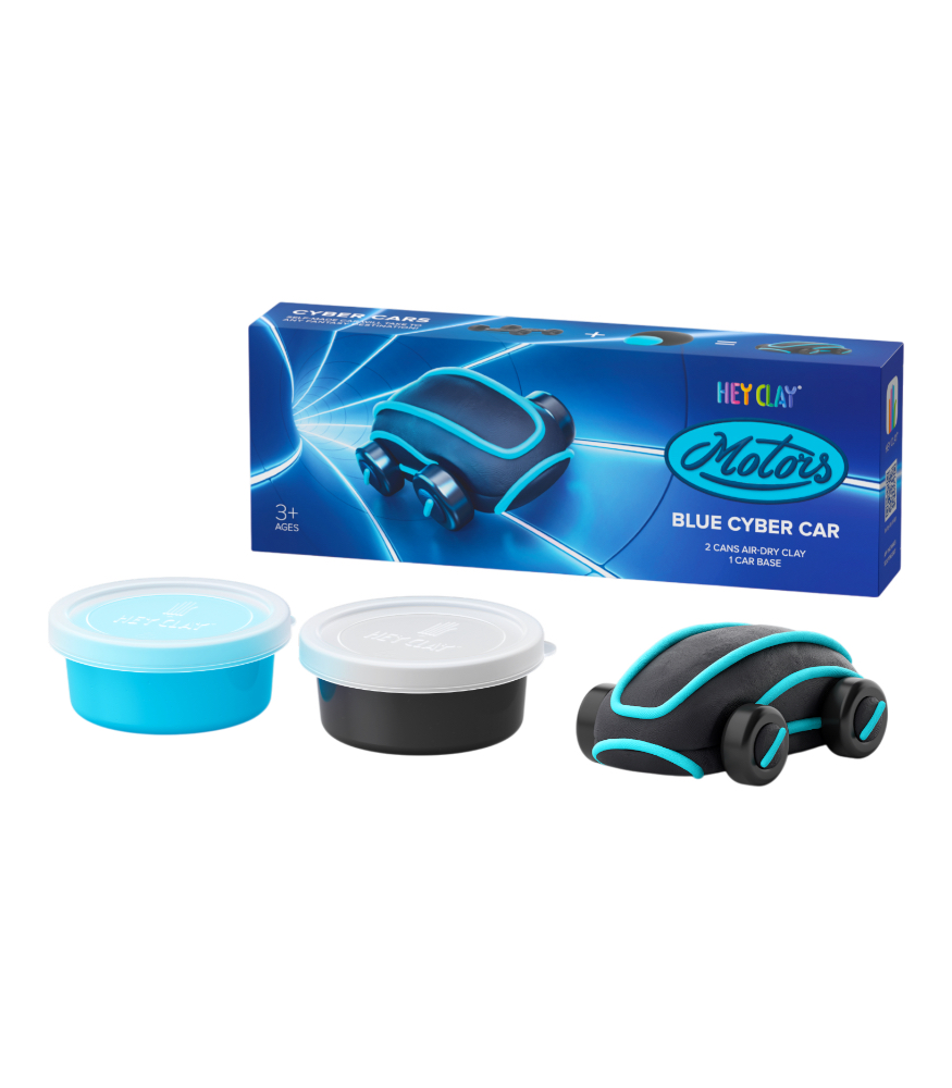 Hey Clay Hava ile Kuruyan Kil (2'li Kutu) // Mavi Siber Araba