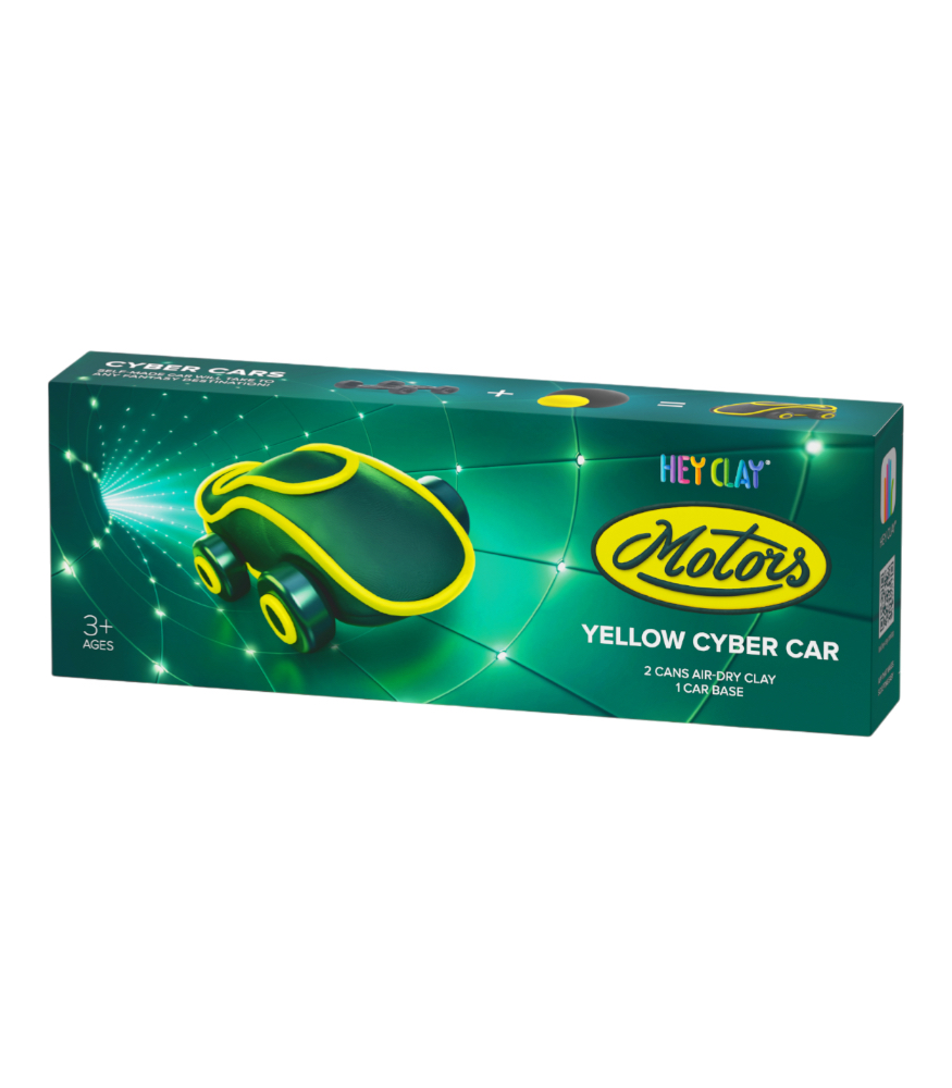 Hey Clay Hava ile Kuruyan Kil (2'li Kutu) // Sarı Siber Araba