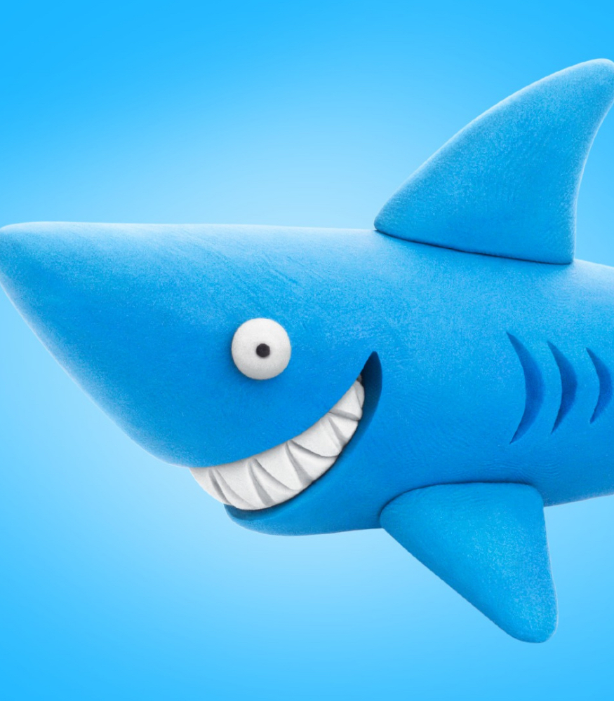 Hey Clay Hava ile Kuruyan Kil (6 Kutu) // Okyanus (Köpekbalığı-Ahtapot-Vatoz)