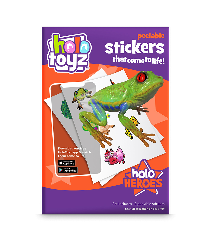 HoloToyz Sticker - AR Uyumlu Etiket // Heroes