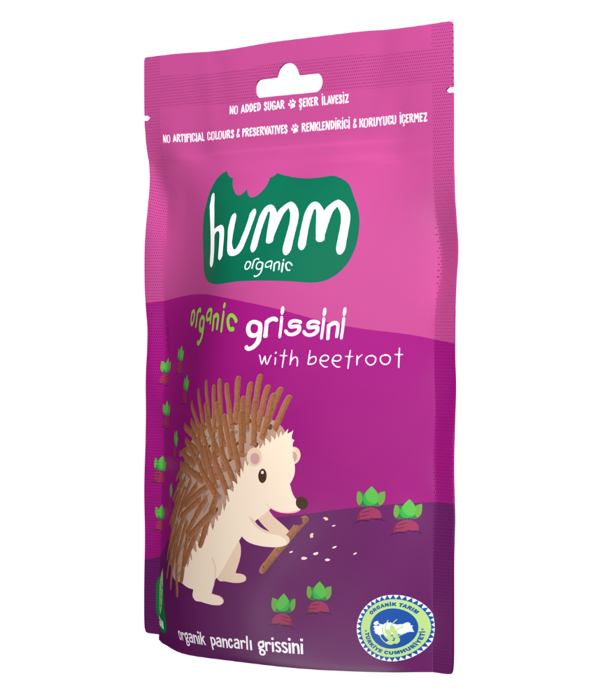 Humm Organic Pancarlı Vegan Grissini