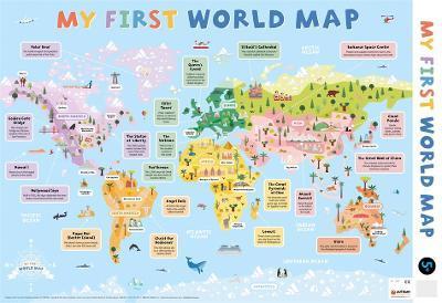 Igloo Books My First World Map