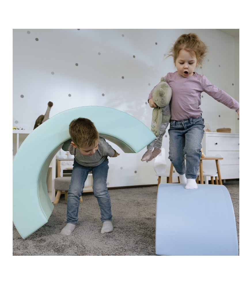 IGLU Montessori Yumuşak Aktivite ve Oyun Seti // Rainbow