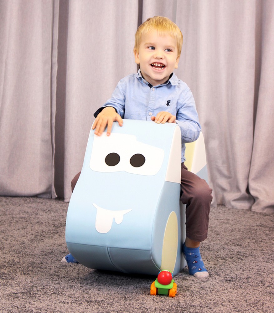 IGLU Sallanan Oyuncak - Car // Light Pastel Blue