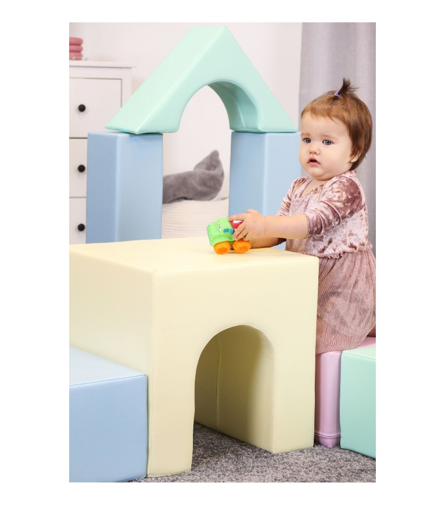 IGLU Yumuşak Aktivite ve Oyun Seti - Challanger // Light Pastel