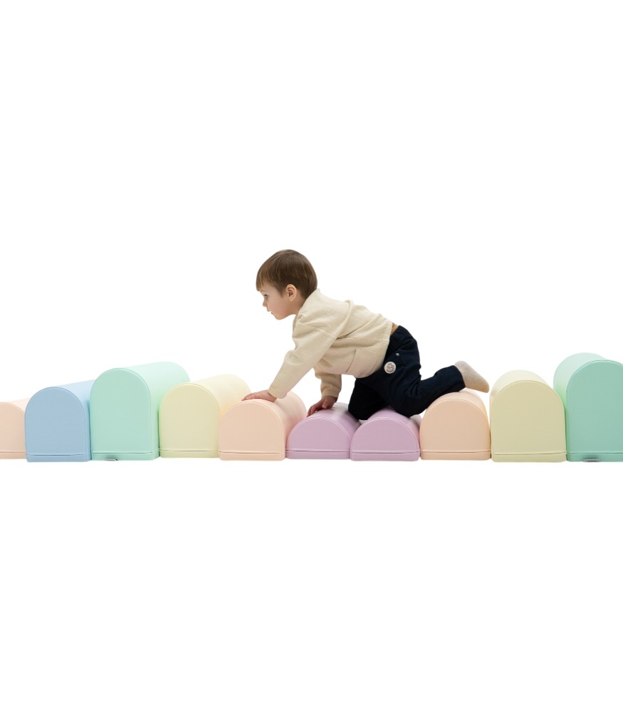 Iglu Yumuşak Aktivite ve Oyun Seti Motion (14 Adet) // Pastel
