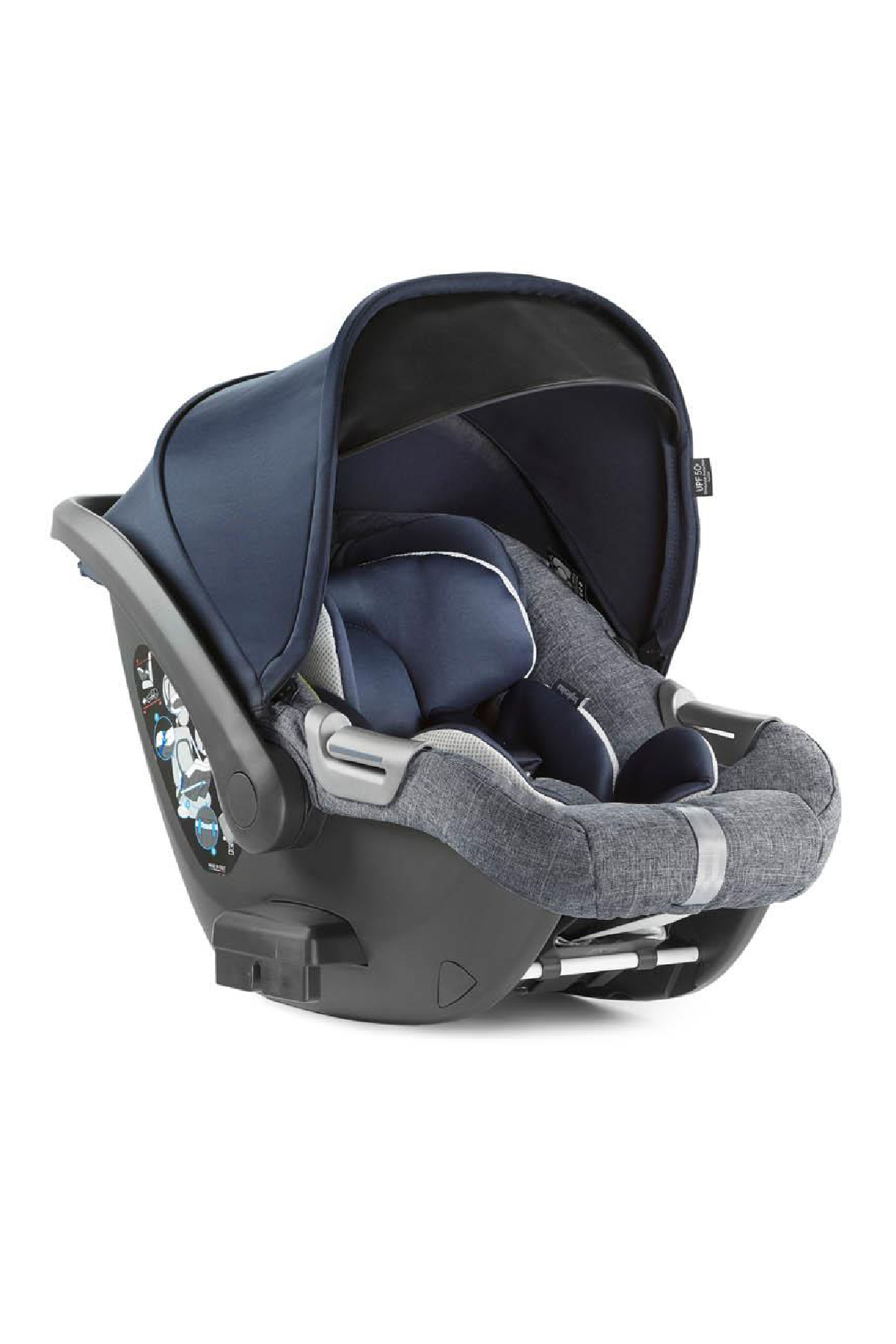 Inglesina Cab Bebek Ana Kucağı ve Oto Koltuğu (0+) // Niagara Blue Melange