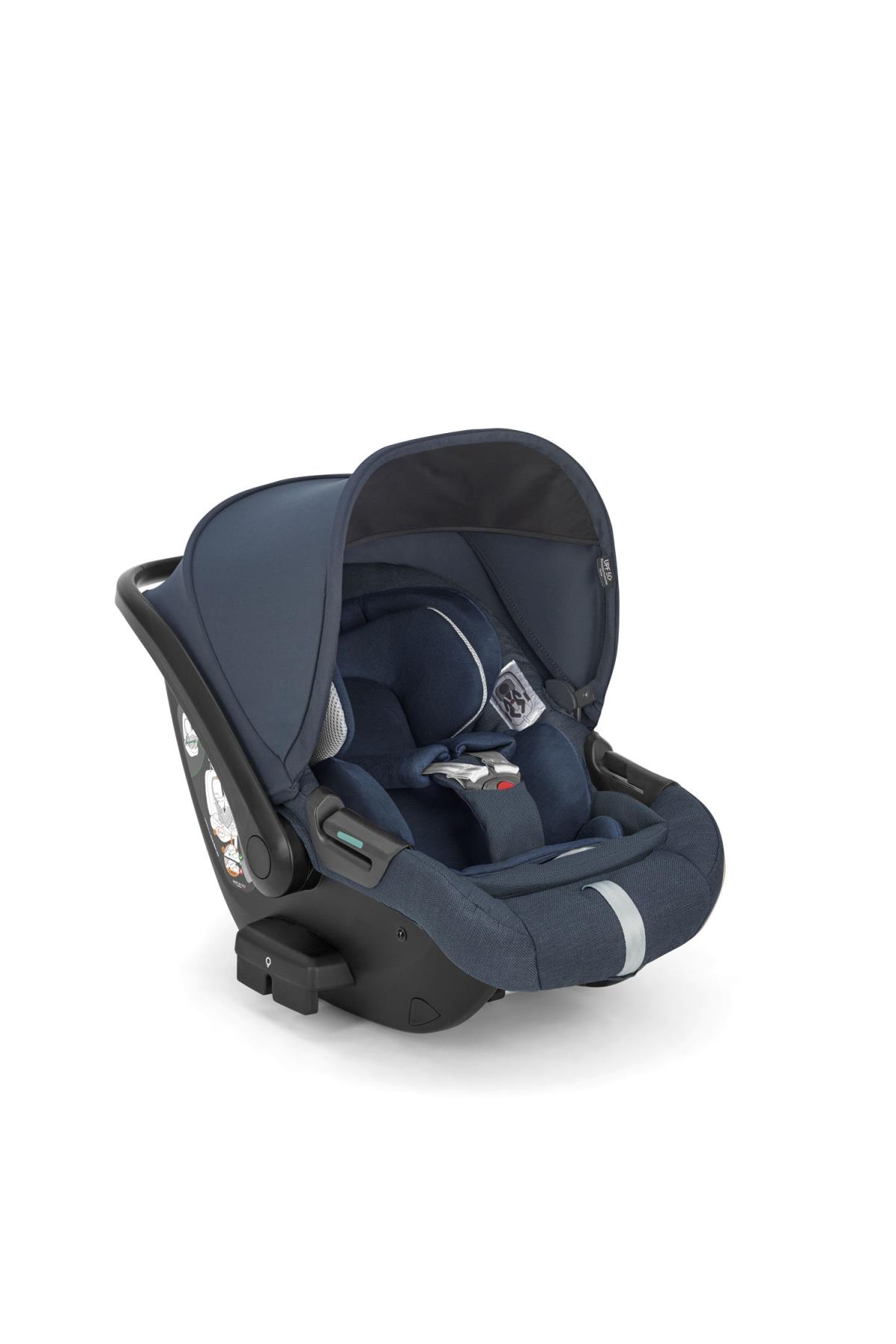 Inglesina Darwin Infant Recline i-Size Gr Ana Kucağı ve Oto Koltuğu // Resort Blue
