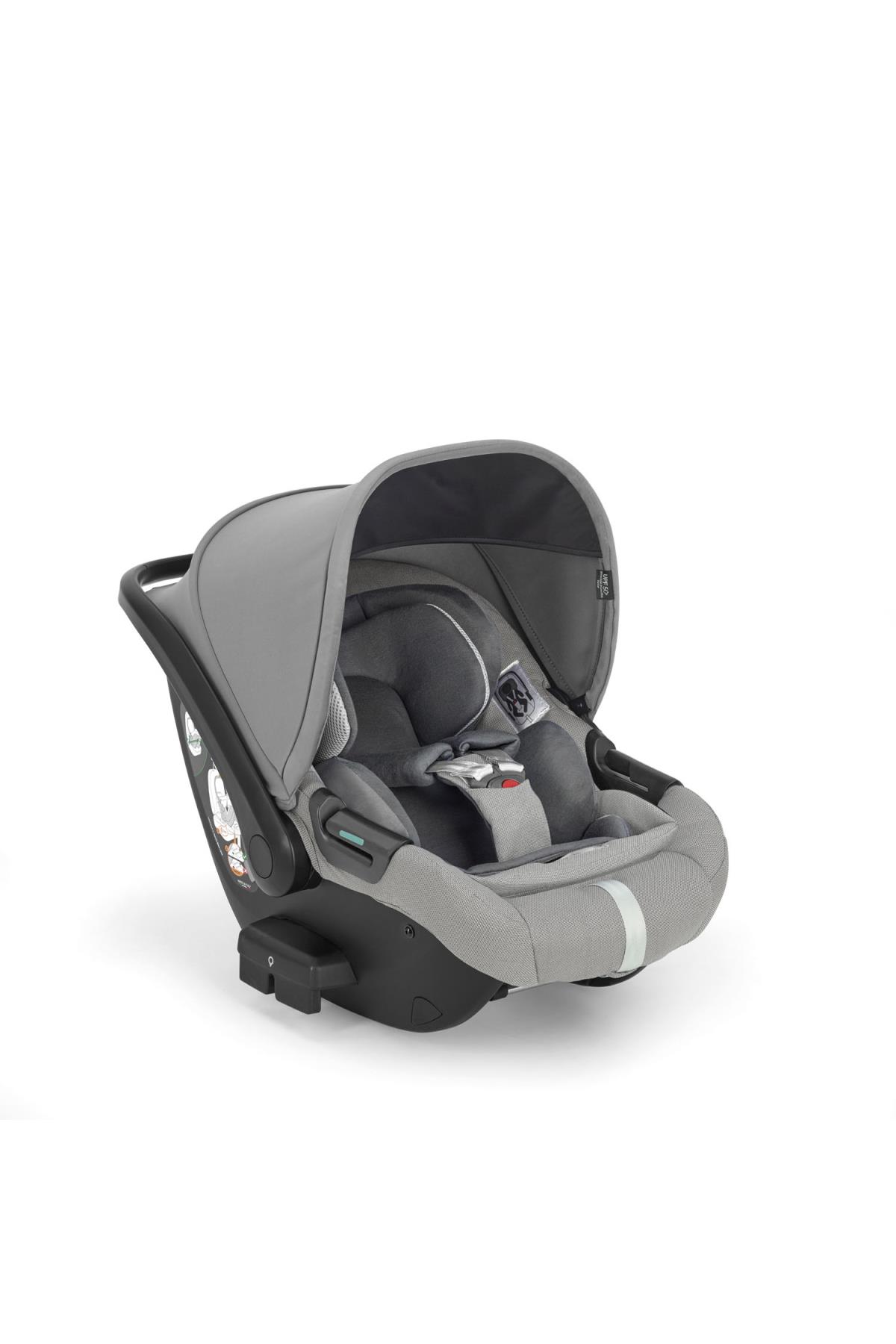 Inglesina Darwin Infant Recline i-Size Gr Ana Kucağı ve Oto Koltuğu // Satin Grey