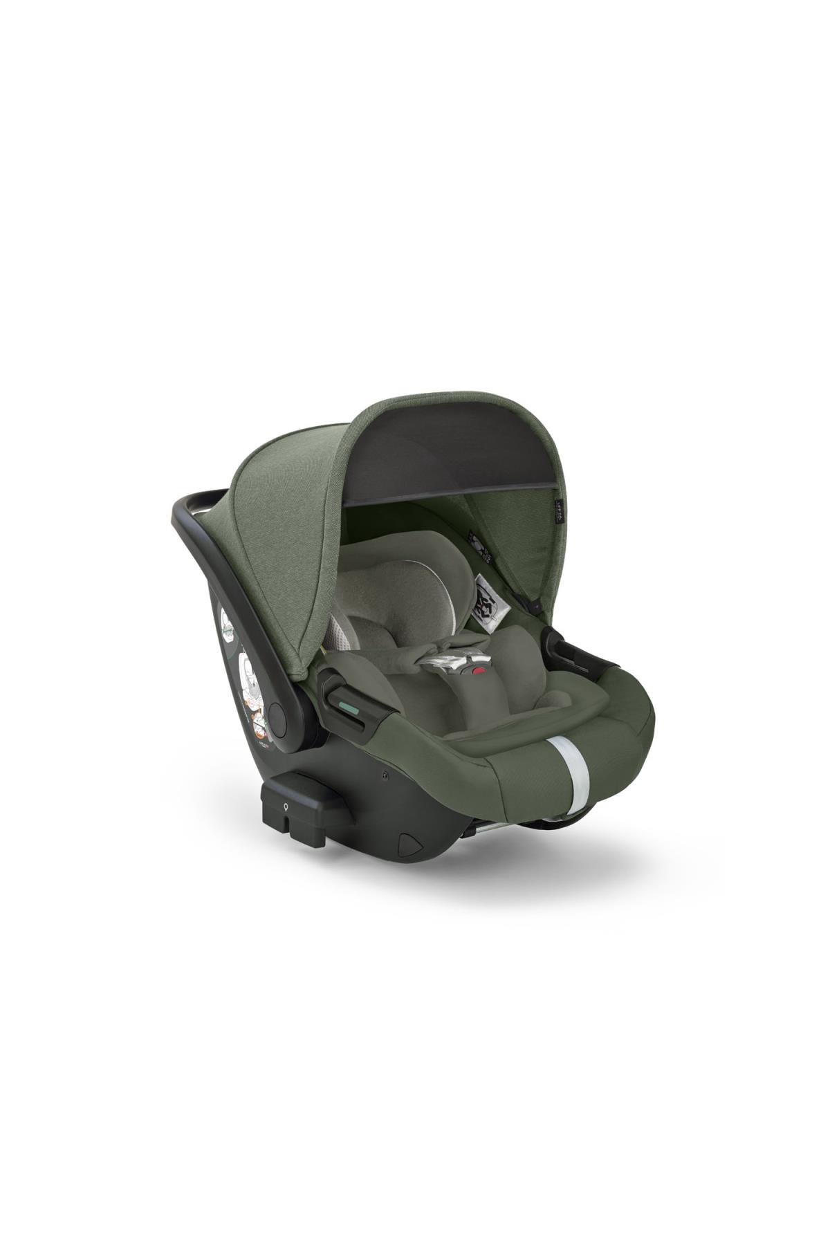 Inglesina Darwin Infant Recline i-Size Gr Ana Kucağı ve Oto Koltuğu // Tribeca Green
