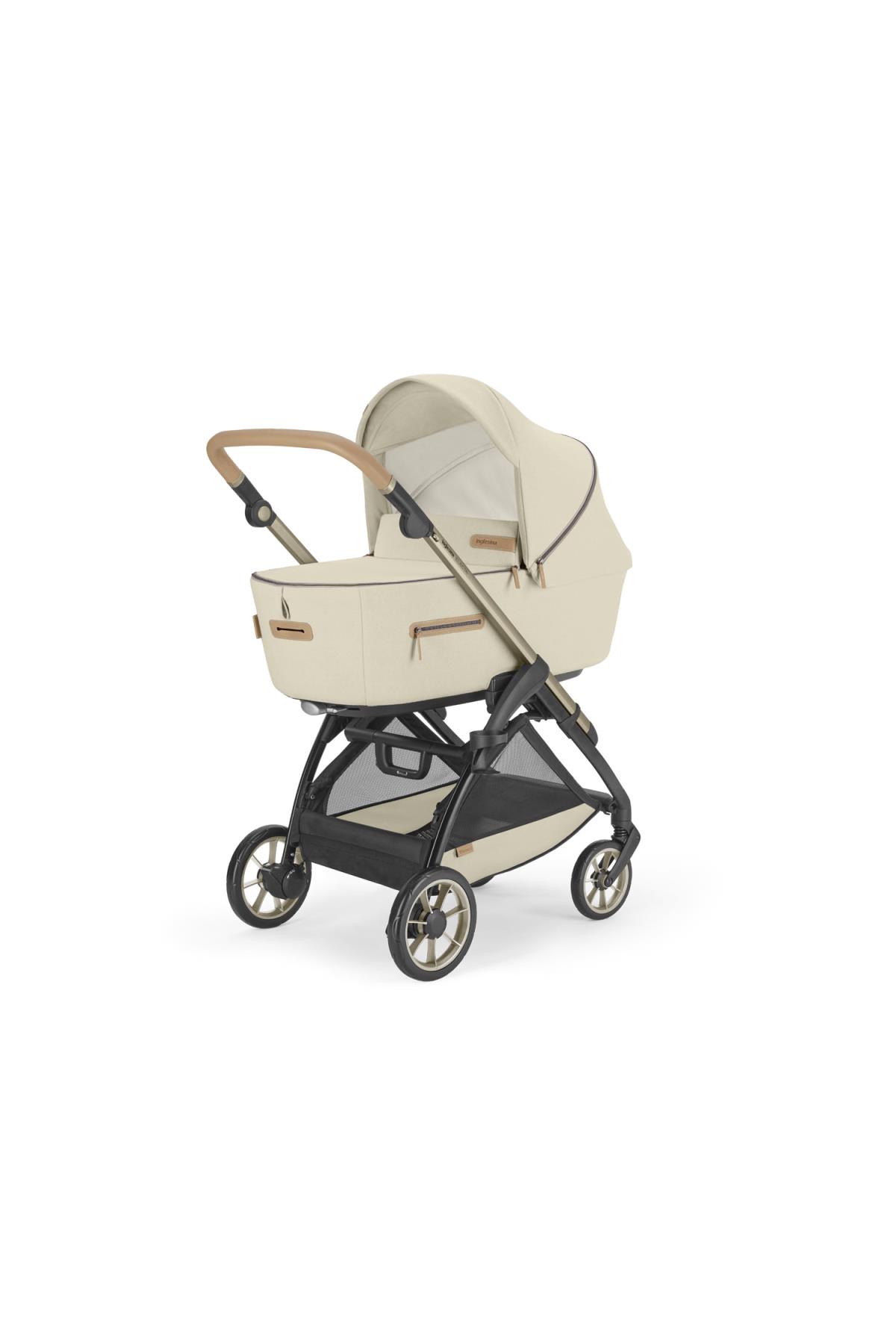 Inglesina Electa Element Organik Özel Seri Bebek Arabası ve Darwin 4lü Set // Pure Ecru