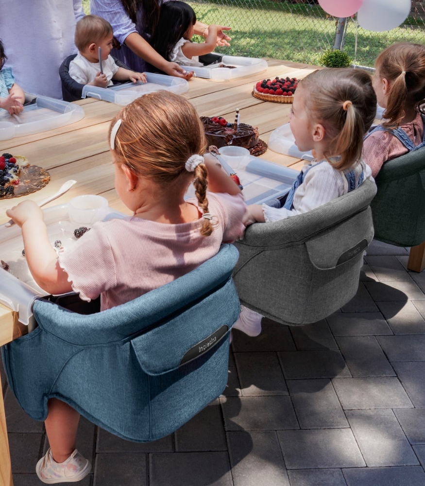 Inglesina Fast Masaya Takılan Taşınabilir Mama Sandalyesi // Desert Beige