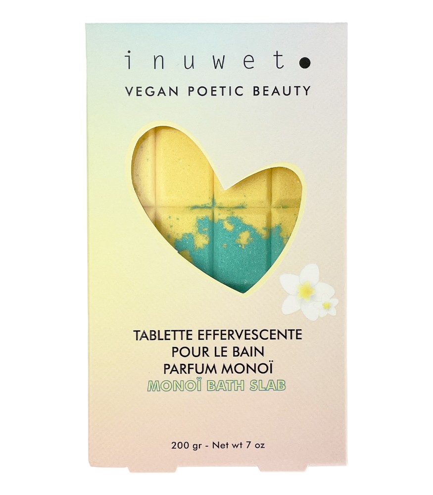 Inuwet Bath Slap Banyo Renklendirici Tablet // Monoi Scent