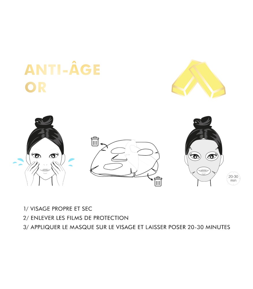 Inuwet Yaşlanma Karşıtı Yüz Bakım Maskesi // Ananas