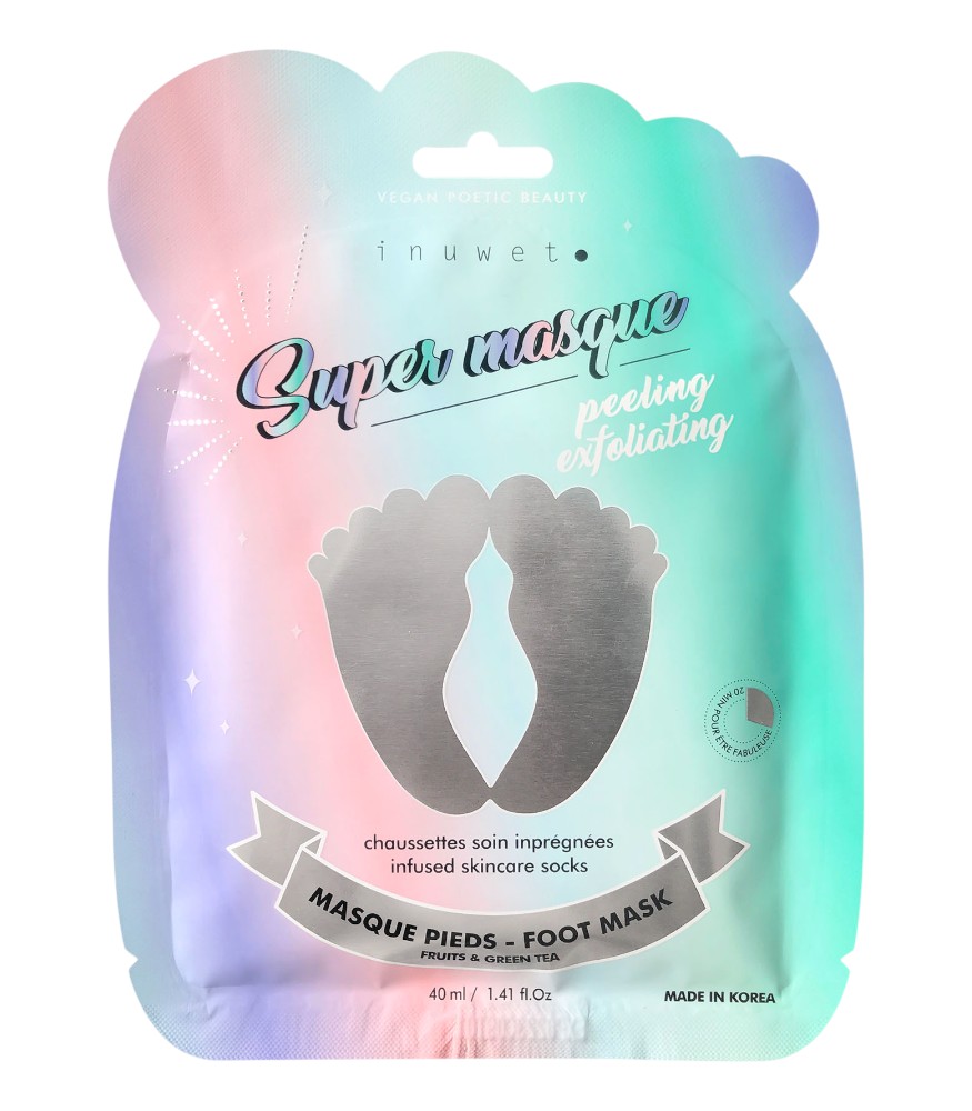 Inuwet Peeling Etkili Ayak Bakım Maskesi