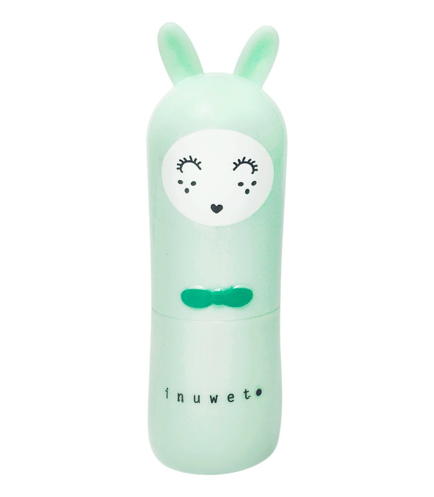 Inuwet Bunny Lip Balm Dudak Nemlendirici // Green Apple