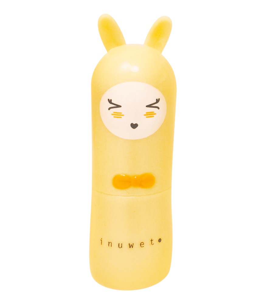 Inuwet Bunny Lip Balm Dudak Nemlendirici // Glitter Gold - Pineapple