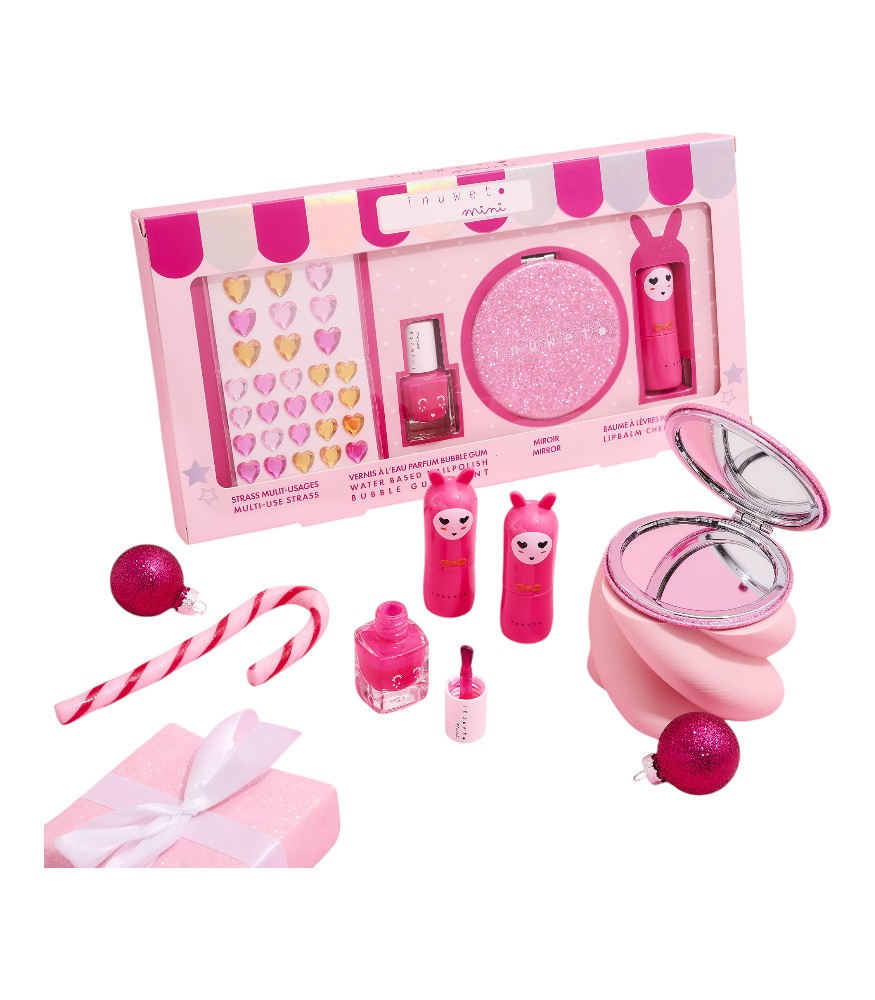 Inuwet Hediye Seti Glitter // Pink
