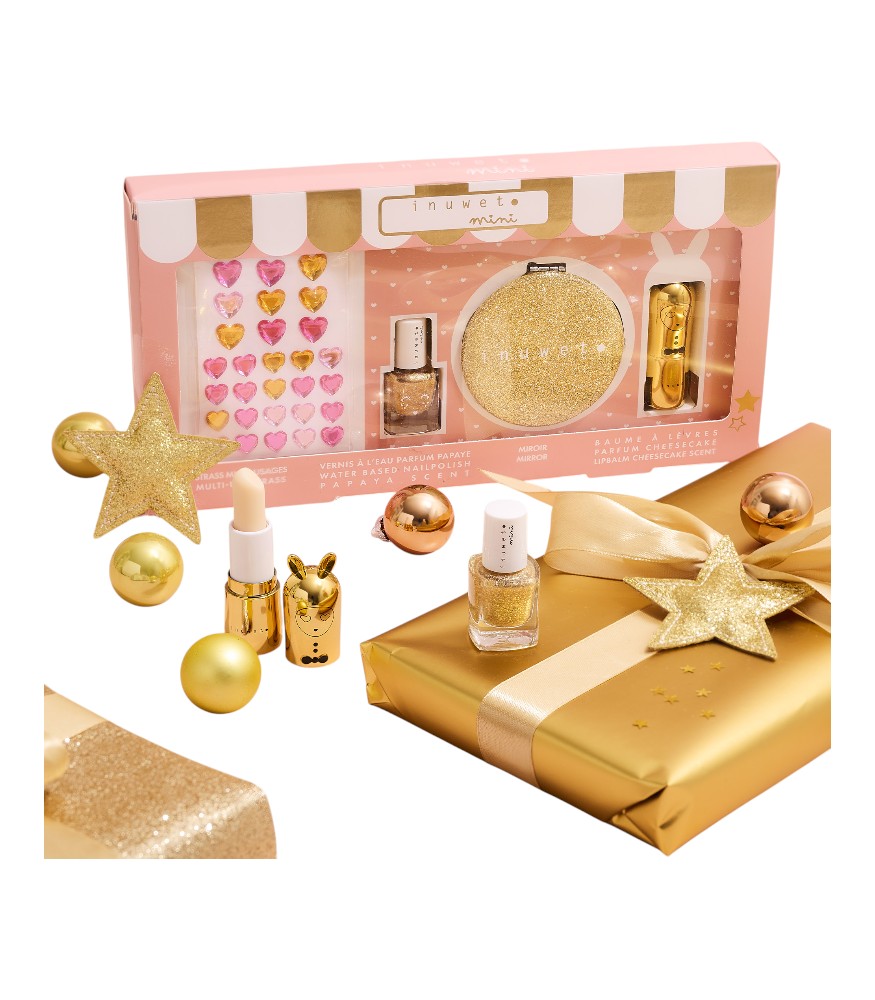 Inuwet Hediye Seti Glitter // Gold