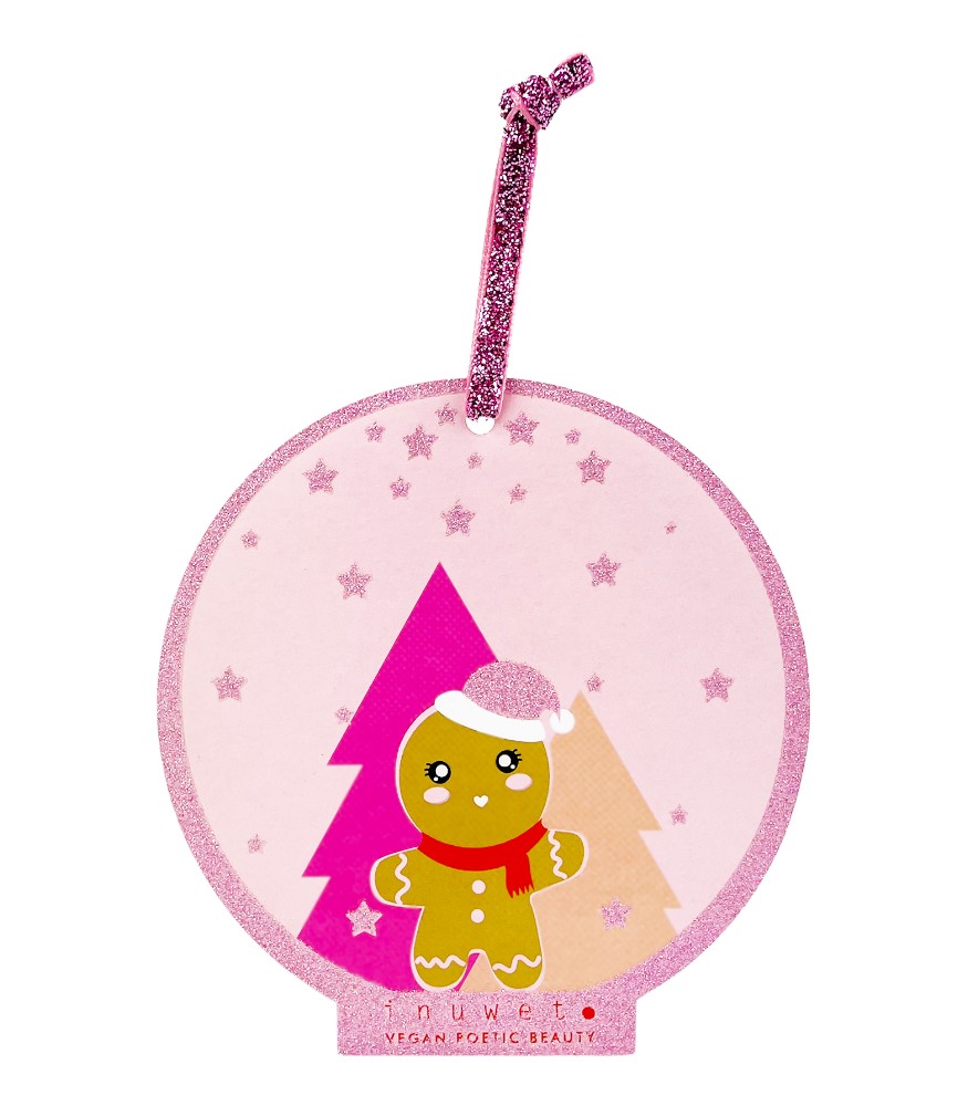 Inuwet Gingerbread Figürlü Seyahat Boy El Kremi // Vişne