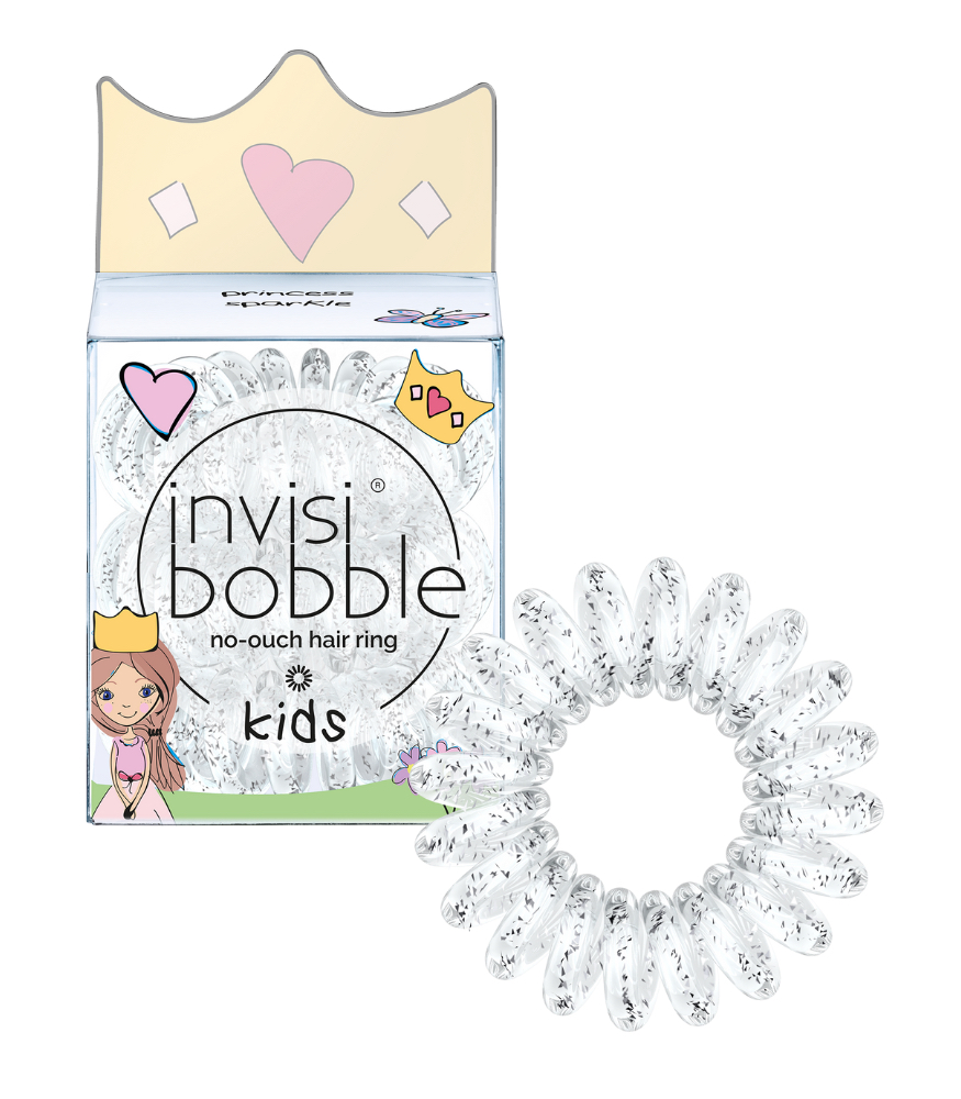 Invisibobble Kids Sa&ccedil; Tokası (3 Adet) // Princess Sparkle