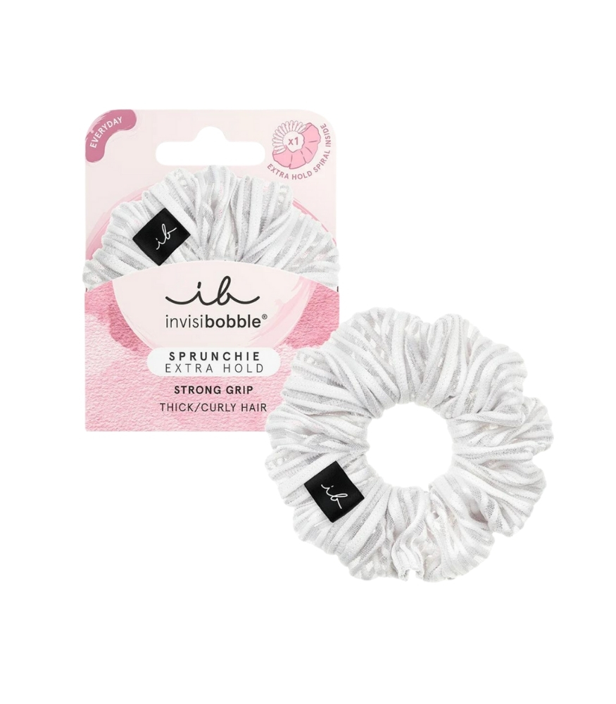 Invisibobble Sprunchie Extra Hold Sa&ccedil; Tokası // Pure White