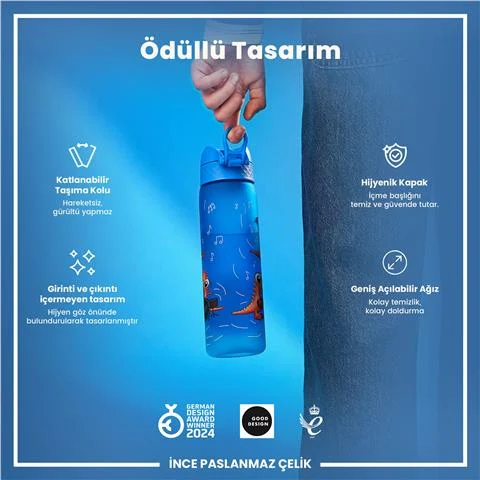 Ion8 OneTouch Suluk (500 ml) // Şarkıcı Dino