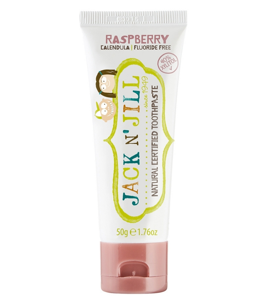 Jack N'Jill Doğal Çocuk Diş Macunu // Raspberry - Ahududu