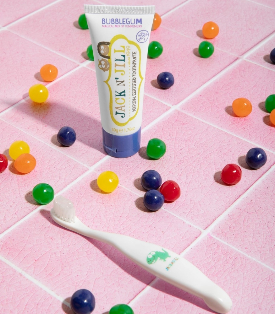 Jack N'Jill Doğal Çocuk Diş Macunu // Bubblegum - Sakız