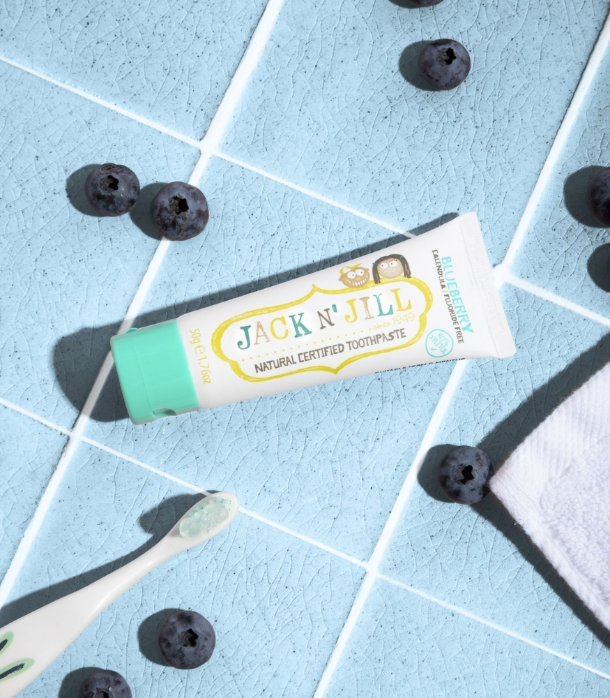 Jack N'Jill Doğal Çocuk Diş Macunu // Blueberry - Yaban Mersini