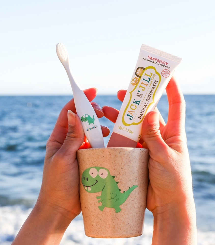 Jack N'Jill Çocuk Diş Fırçası // Dino - Dinozor