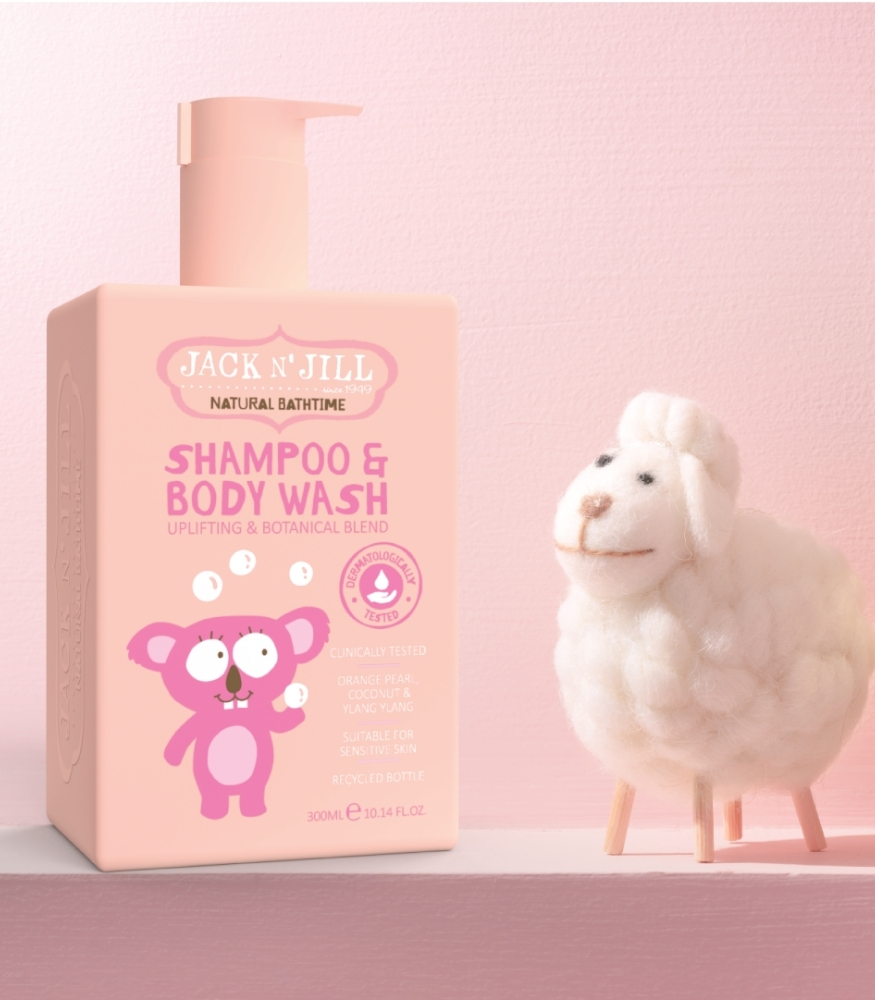 Jack N'Jill Doğal Saç ve Vücut Şampuan // Natural