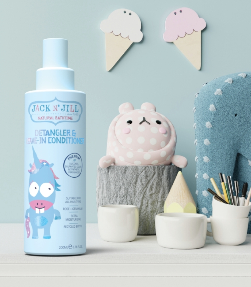 Jack N' Jill Detangler & Leave-in Saç Açma Sprey // Natural
