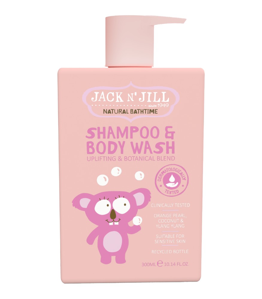 Jack N'Jill Doğal Sa&ccedil; ve V&uuml;cut Şampuan // Natural