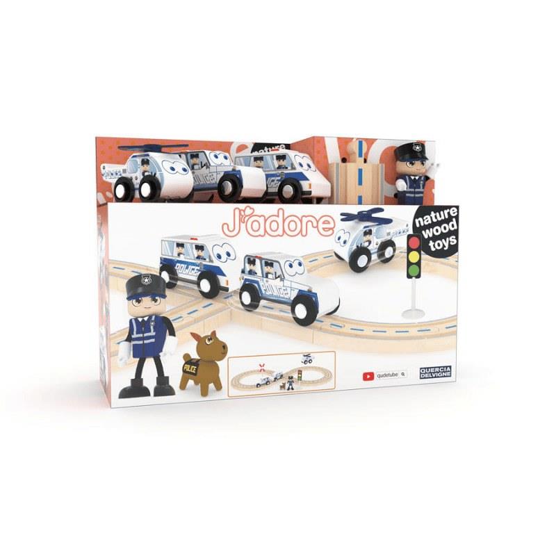 J'adore Tren Oyun Seti // Polis