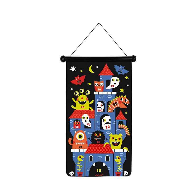 Janod  Mıknatıslı Dart Oyunu Canavarlar