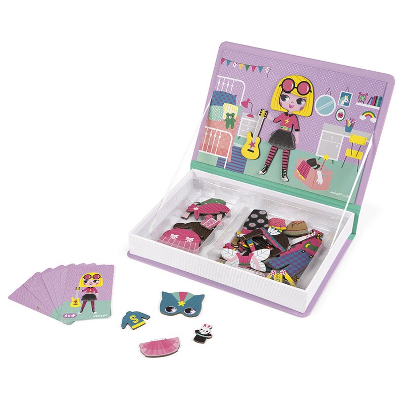 Janod Magnetibook - Mıknatıslı Oyun // Kost&uuml;mler