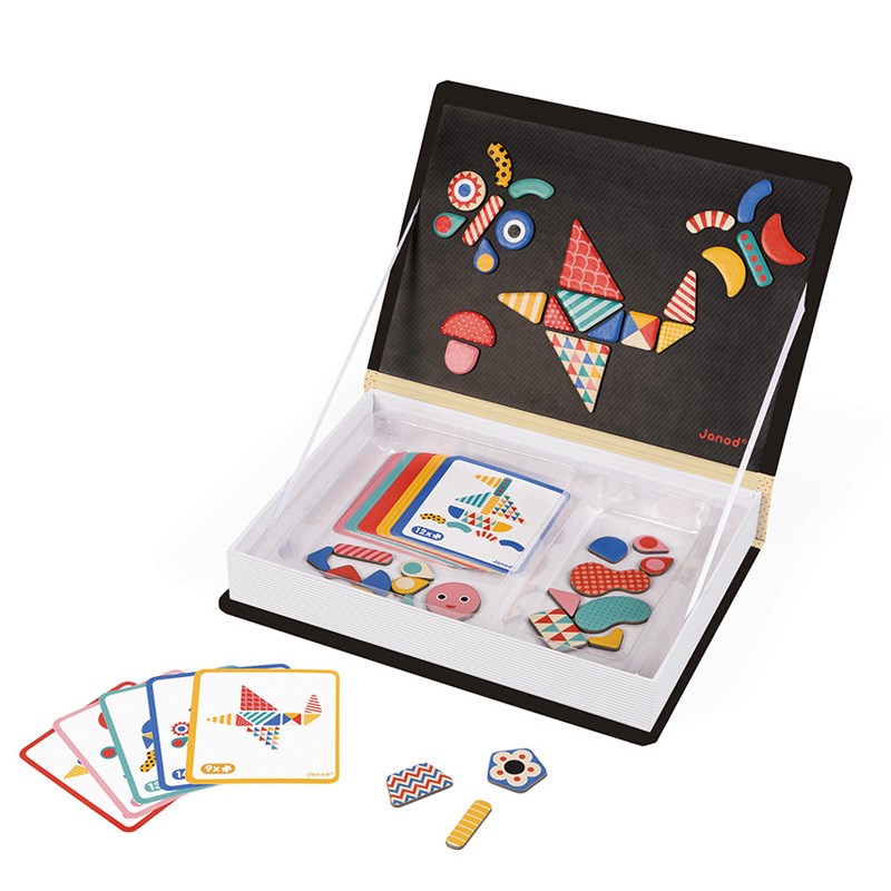 Janod Magnetibook - Mıknatıslı Oyun // Şekiller