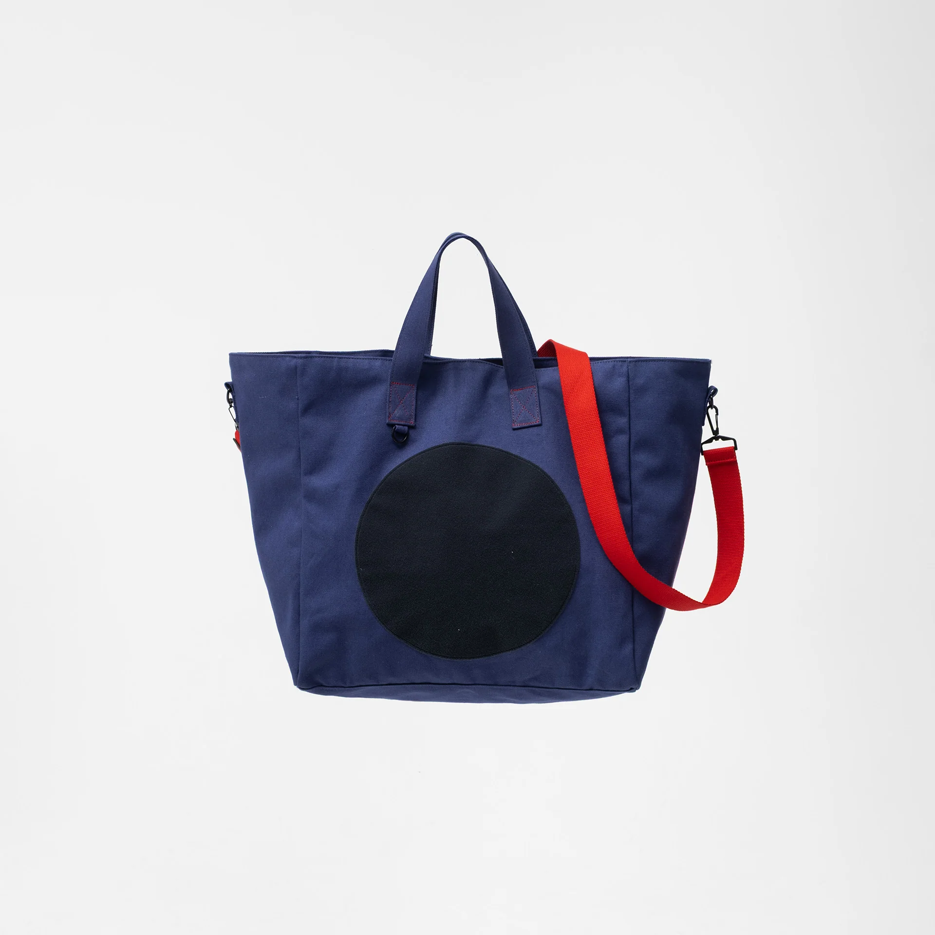 JantiFox Kanvas Tote &Ccedil;anta // Lacivert