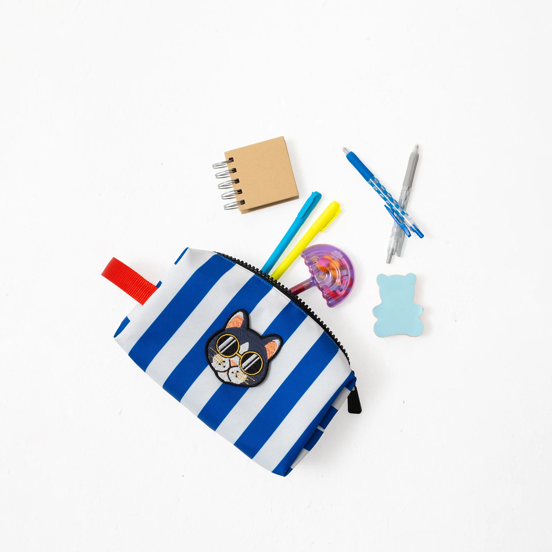 JantiFox &Ccedil;ok Ama&ccedil;lı Mini &Ccedil;anta // Ocean Stripe