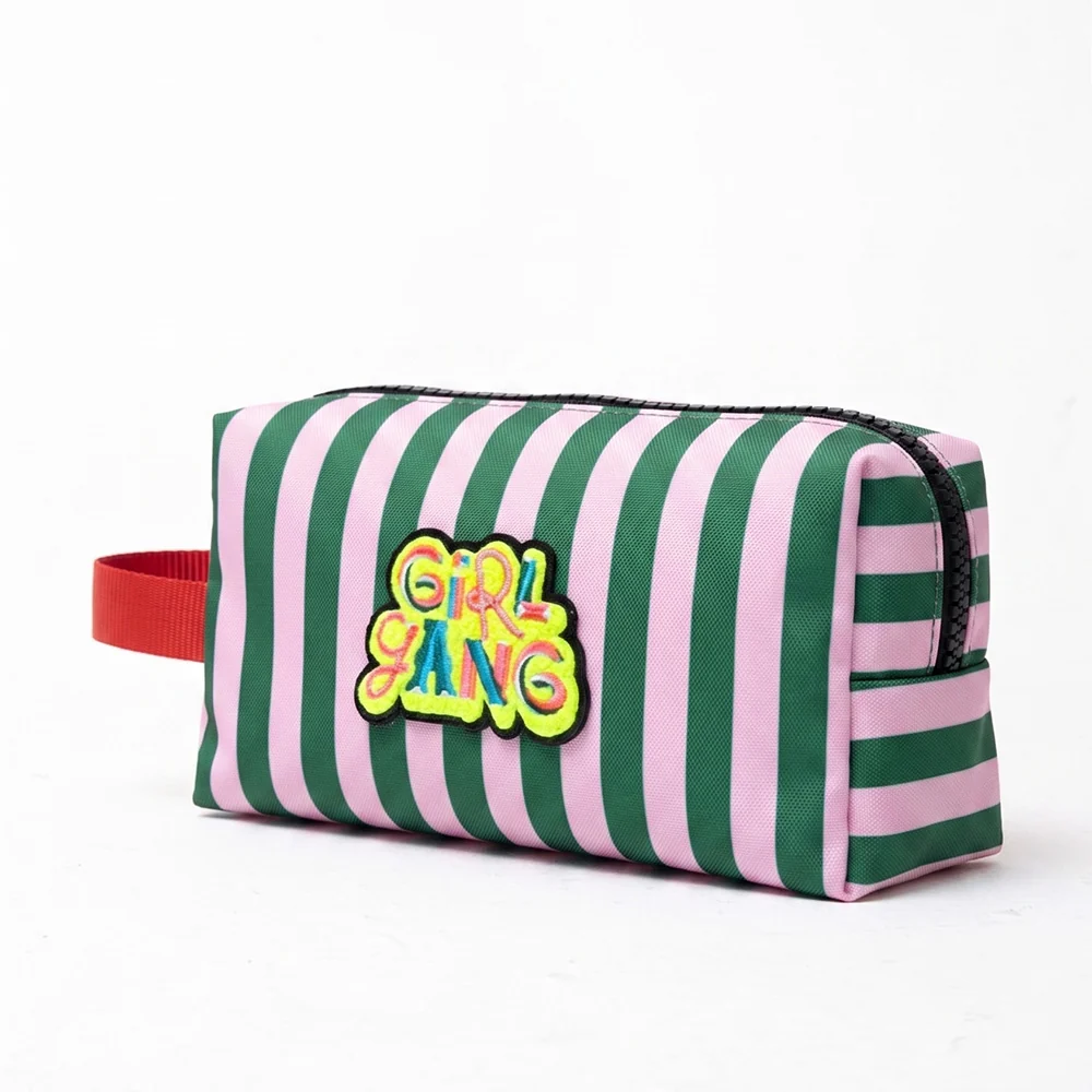 JantiFox &Ccedil;ok Ama&ccedil;lı Mini &Ccedil;anta // Mint Candy Stripe
