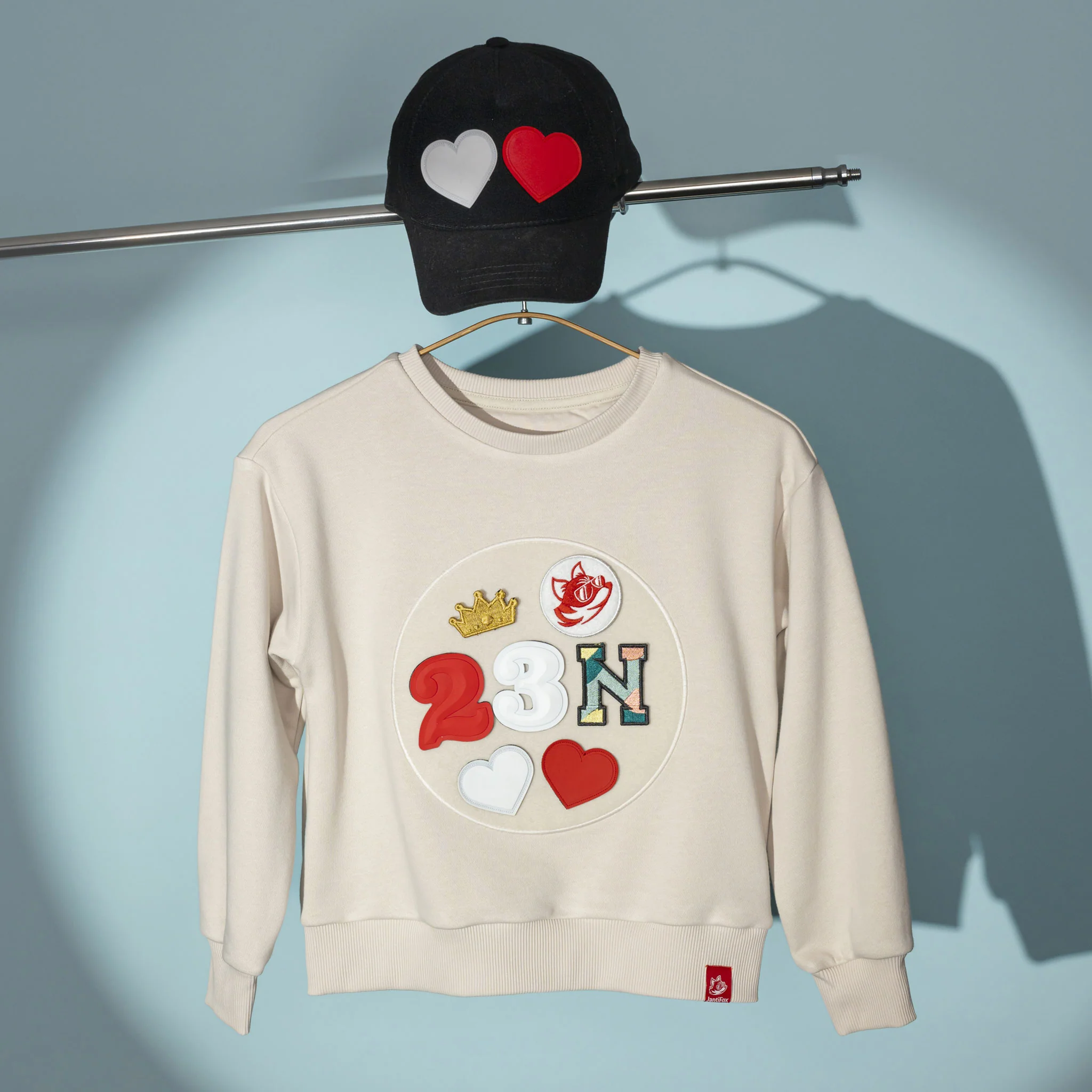 JantiFox &Ccedil;ocuk Sweatshirt // Bej